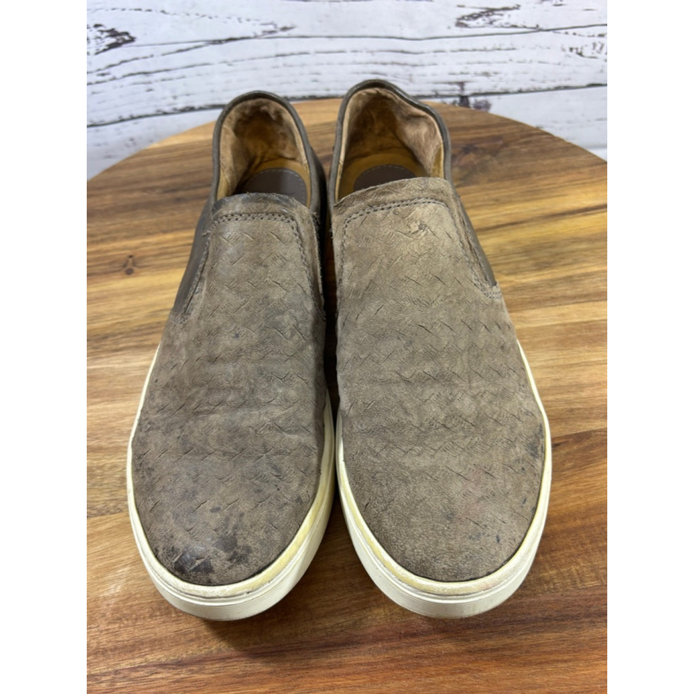 Women's Söfft Brown Slip-On Flats Loafers US 10 with Cream Soles